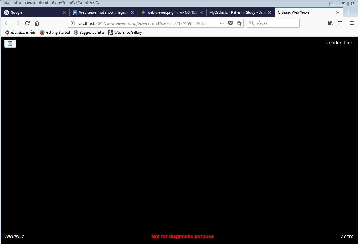 Web viewer not show images - Google Groups archive - Orthanc Users