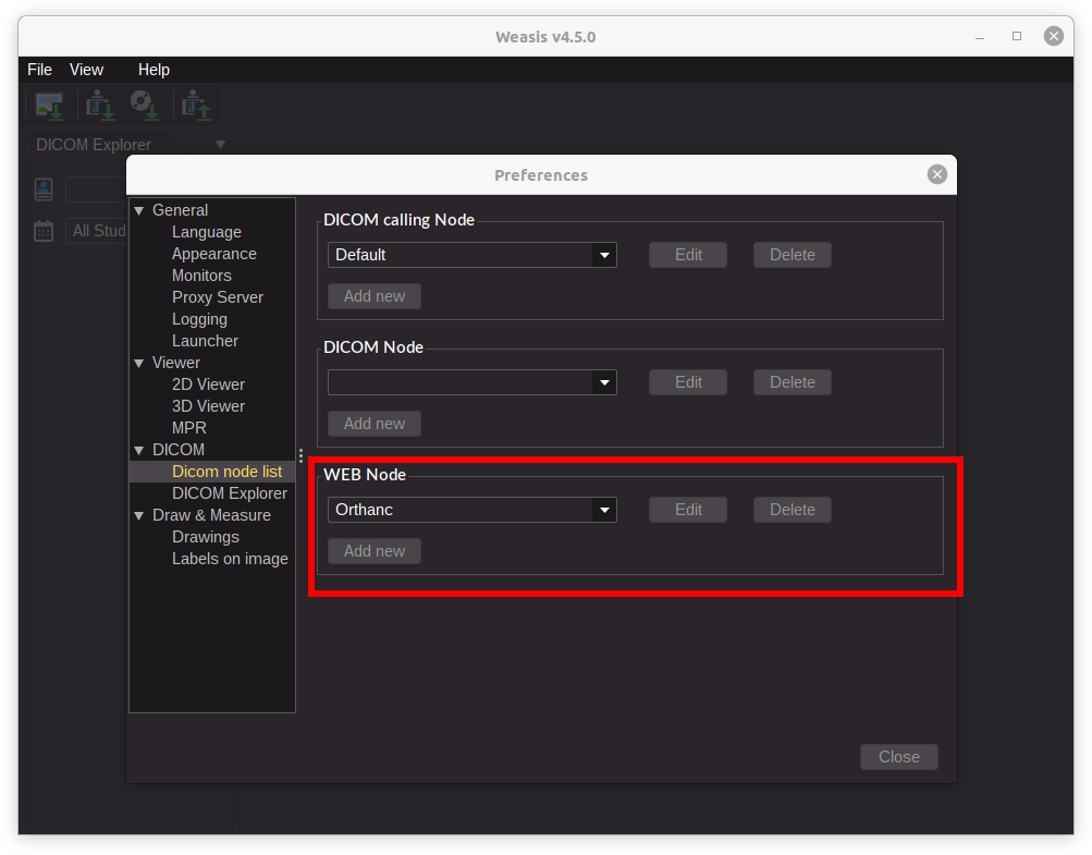 Orthanc + DICOM-web = Weasis - General - Orthanc Users